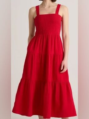 Quince Gauze Dress